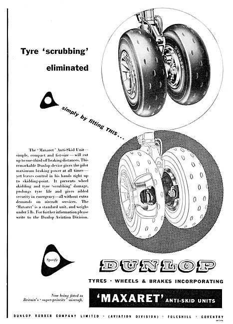 Dunlop Maxaret Anti-Skid Units                                   