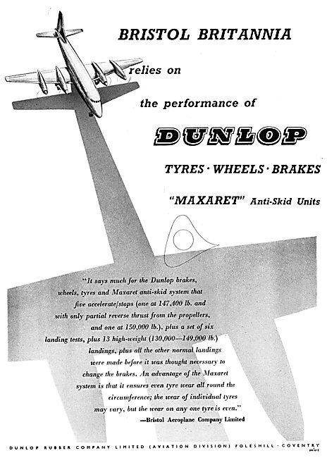 Dunlop  Wheels, Tyres & Brakes - Maxaret                         
