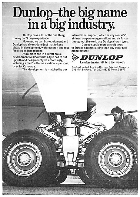 Dunlop Aircraft Tyres                                            