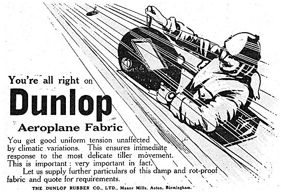 Dunlop Aeroplane Fabric                                          