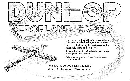 Dunlop Aeroplane Fabric                                          