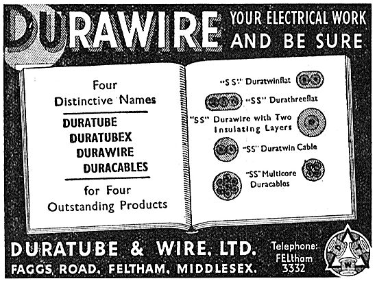 Duratube & Wire. Durawire Electrical Wire                        