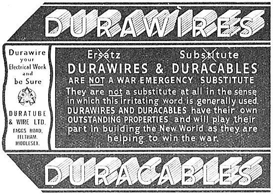 Duratube & Wire. Durawire Electrical Wire                        