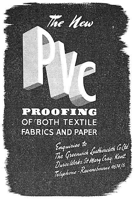 Greenwich Leathercloth PVC Proofing Of Fabrics & Paper           