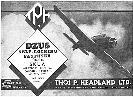 Thomas Headland - DZUS Fasteners                                 