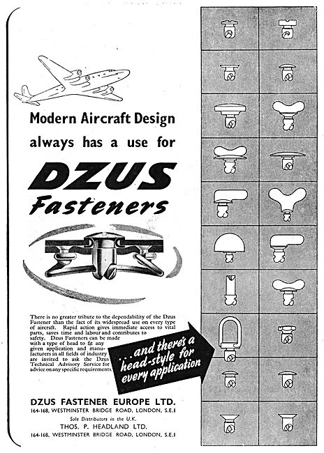 Dzus Fasteners                                                   