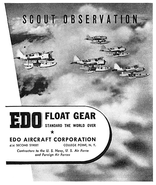 EDO Aircraft Corporation : EDO Seaplane Floats                   