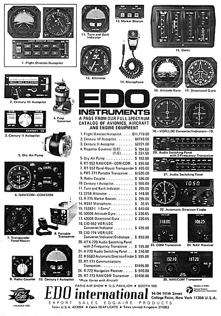 EDO International Edo-Aire Avionics                              