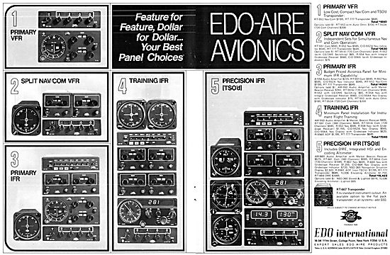 EDO International Edo-Aire Avionics                              