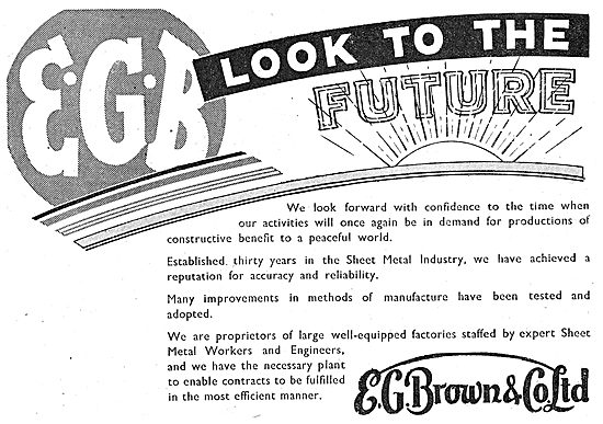 E.G.Brown Aeronautical Engineers & Sheet Metal Workers           