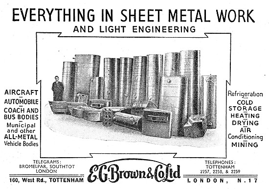 E.G.Brown Sheet Metal Work & Light Engineering                   