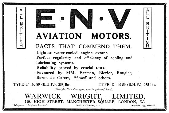 ENV Aviation Motors                                              