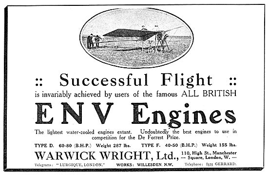 ENV Aviation Motors                                              