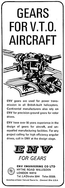 ENV Engineering Gears For Aircraft                               