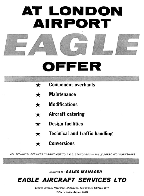 Eagle Aircraft Services Engineering Services                     