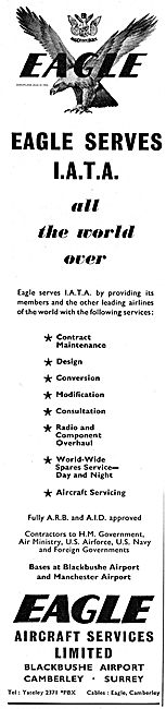 Eagle Aircraft Services. Aircraft Design Conversion Spares       
