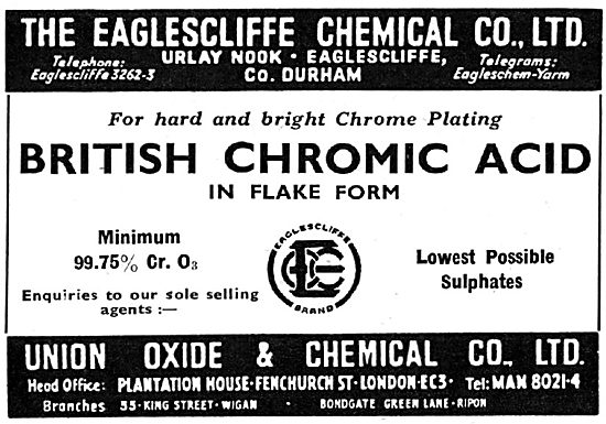 Union Oxide & Chemical Co Ltd - Durham                           