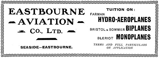 Eastbourne Aviation  - Tuition On Bristol & Sommer Biplanes      