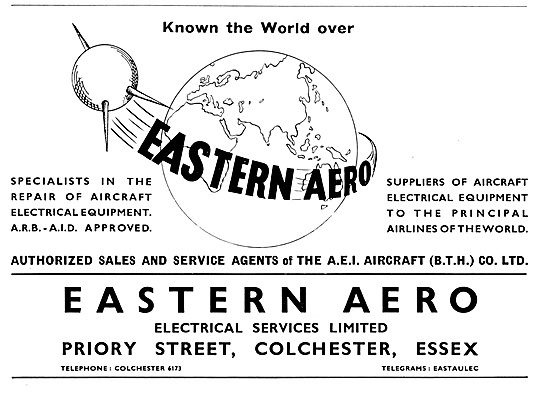 Eastern Aero Electrical Services 1959                            