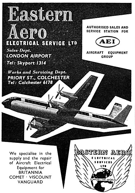 Eastern Aero Electrical Services - AEI Sales & Service           