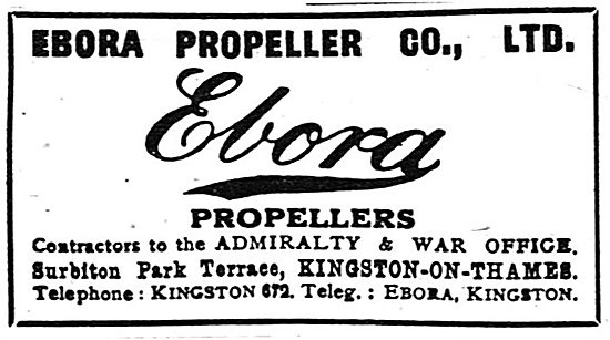 Ebora Aeroplane Propellers                                       