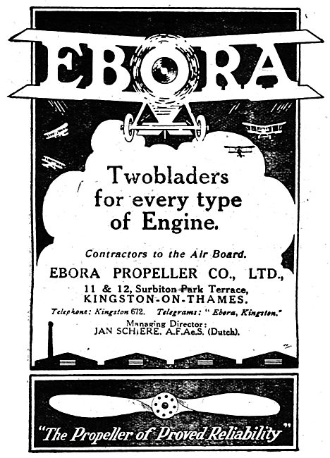 Ebora Aeroplane Propellers                                       