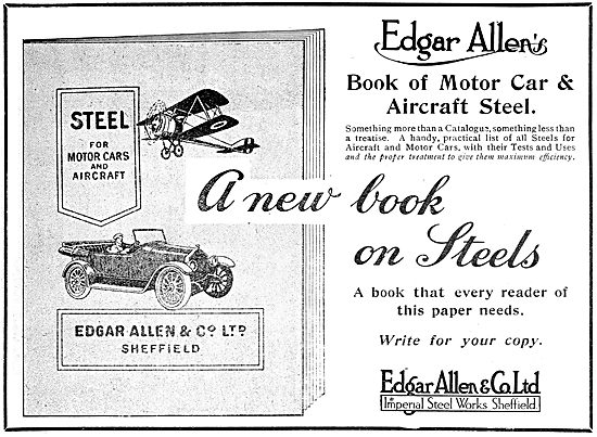 Edgar Allen & Co - Steels For Aircraft                           