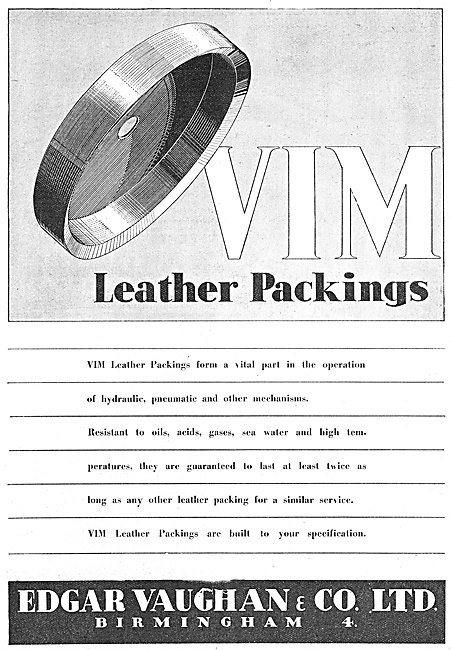 Edgar Vaughan -  Leather Packings                                