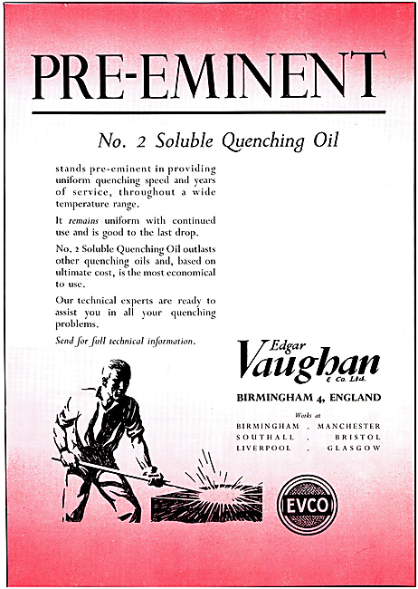 Edgar Vaughan Soluble Quenching Oil                              