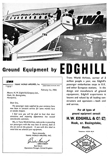 Edghill Ground Handling Equipment & Aircraft Servicing Platforms 