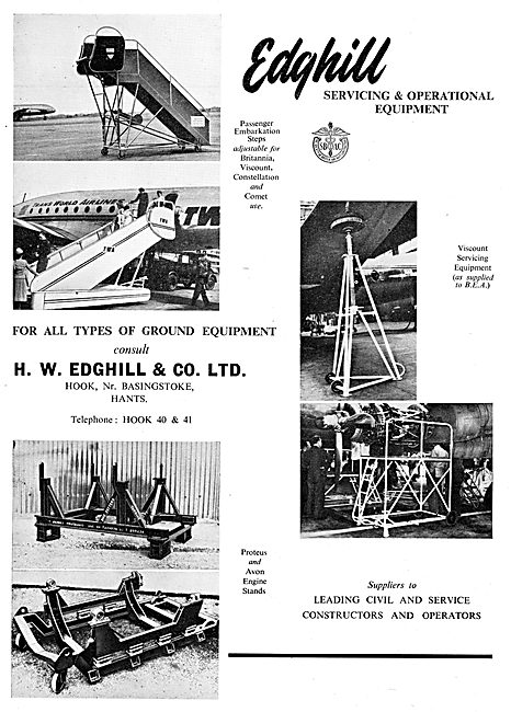 Edghill Ground Handling Equipment & Aircraft Servicing Platforms 