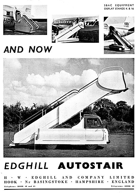 Edghill Aircraft Ground Support Equipment - Edghill Autostairs   