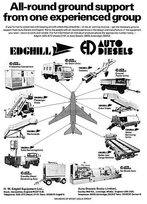 Edghill Auto Diesels Ground Support Equipment                    