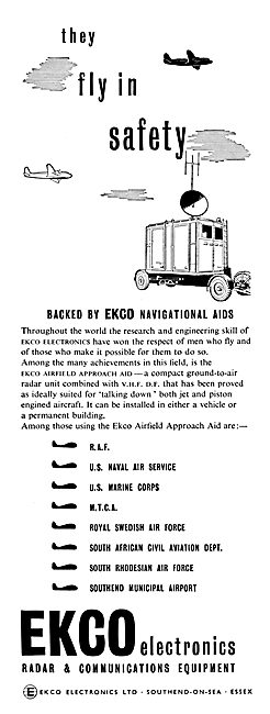 Ekco VHF VDF Airfield Approach Aids                              