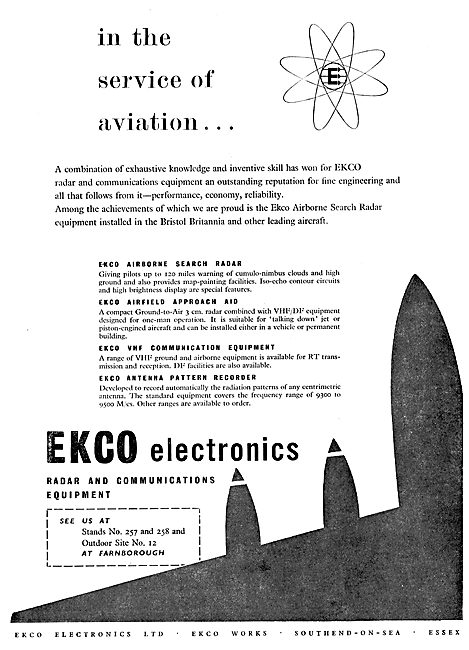 Ekco Airborne Search Radar                                       