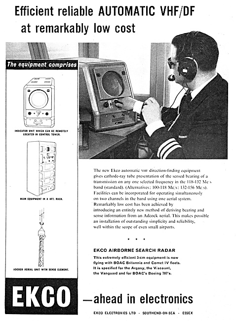 Ekco ATC VHF/DF 1959                                             