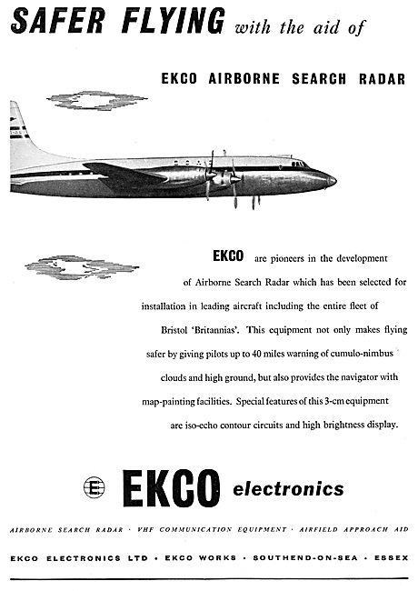 Ekco Airborne Search Radar 1956                                  