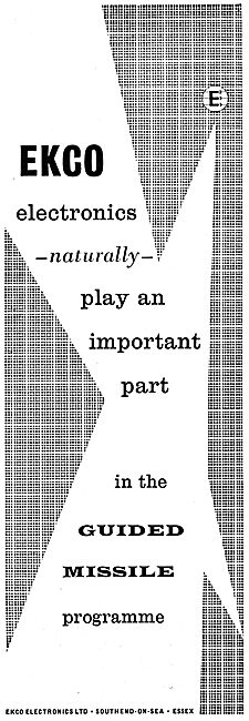 Ekco Electronics For Guided Missile Controls                     