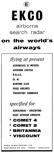 Ekco Airborne Search Radar                                       