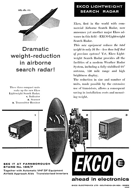 Ekco Aircraft Search Radar                                       