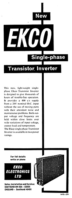 Ekco Transistor Inverter                                         