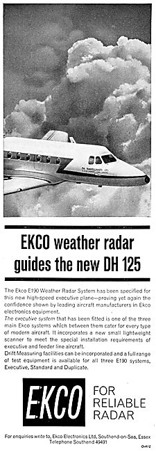 Ekco E190 Aircraft Weather Radar                                 