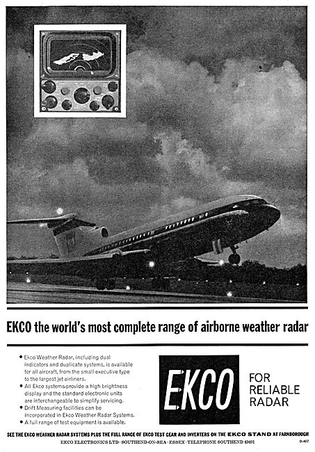 Ekco Airborne Weather Radar Systems                              