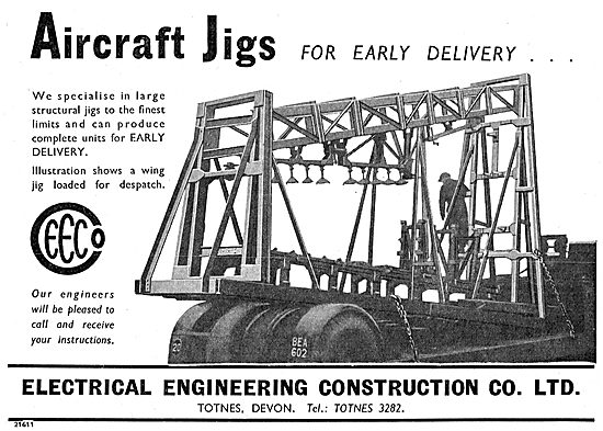 Electrical Engineering Construction Co - Aircraft Jigs           