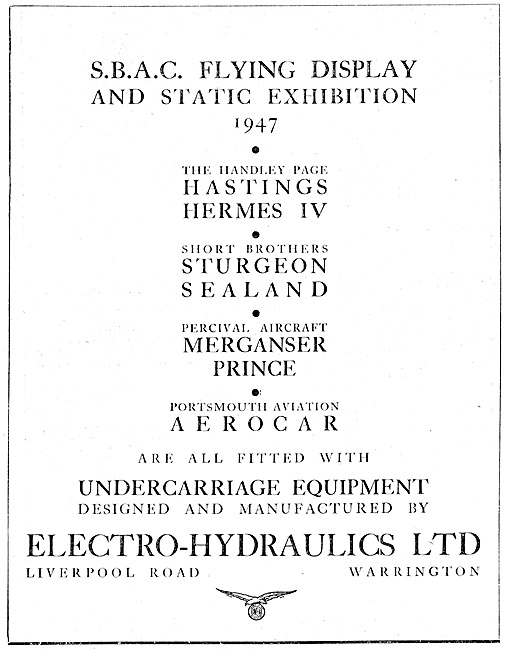 Electro-Hydraulics Hydraulic & Pneumatic Eqiupment               