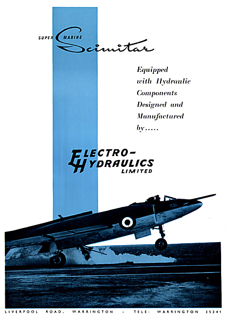 Electro Hydraulics Aircraft Hydraulic Components 1959            