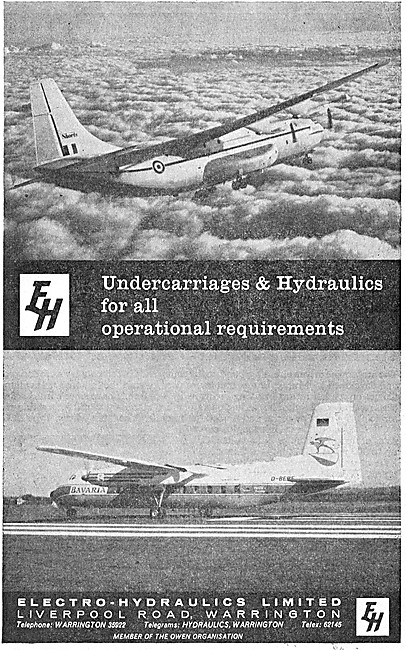 Electro-Hydraulics Aircraft Undercarriages & Hydraulics          