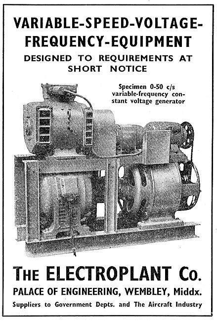 Electroplant - Frequency Equipment Generators                    