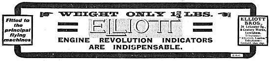 Elliott Brothers Instruments Are Fitted To The Principal Aircraft