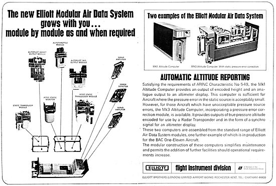 Elliott Modular Air Data System                                  